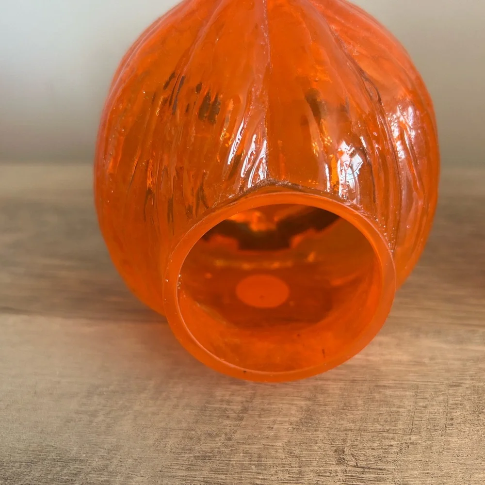 Yankee Candle Pumpkin Jack-O-Lantern Tealight‎ Candle Holder Lot of 2
